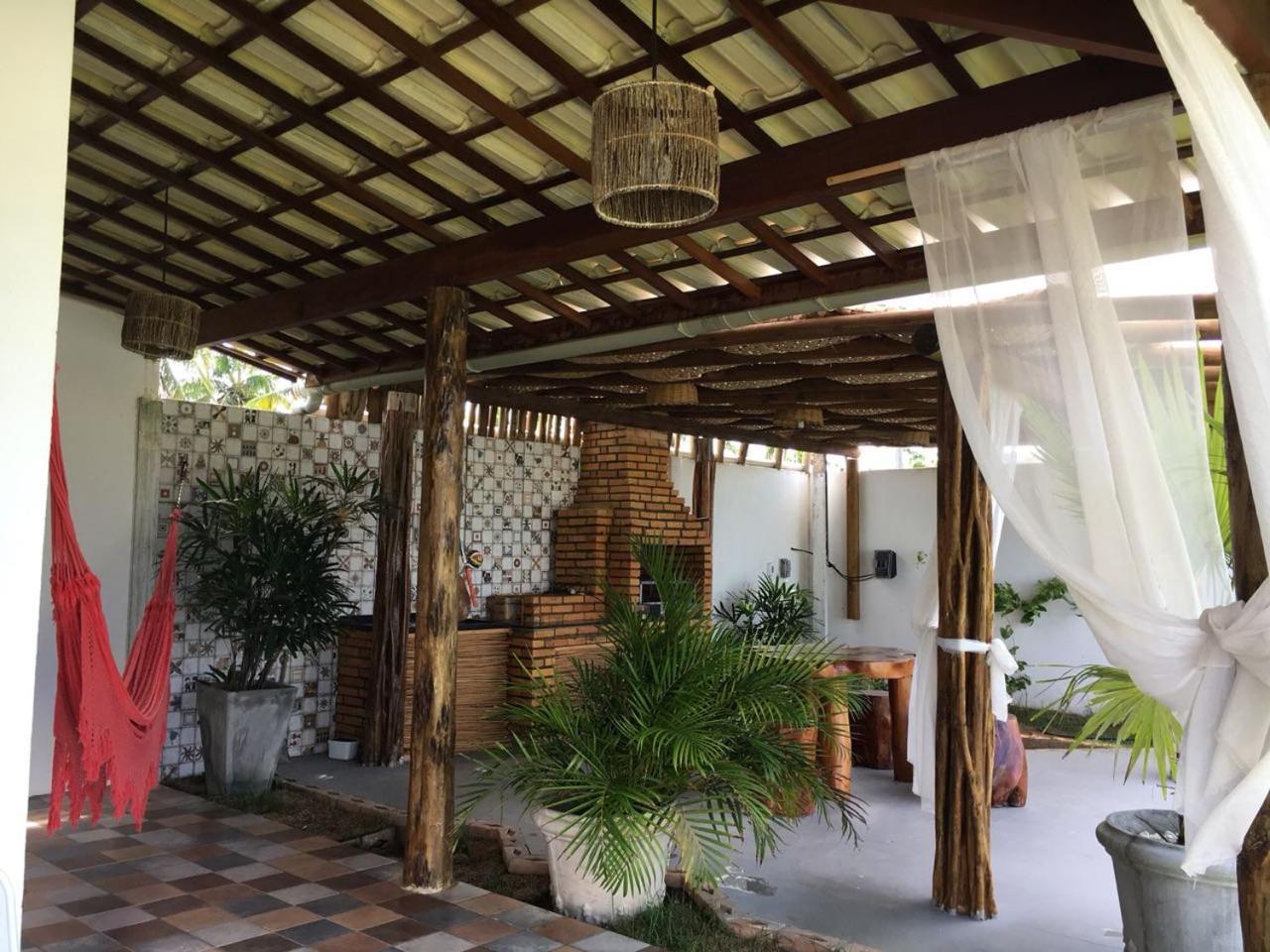 Casa Xie Com Piscina, Churrasqueira E Jardim São Miguel dos Milagres エクステリア 写真